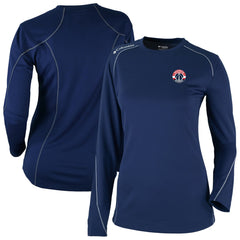 Navy Washington Wizards Women's Omni-Wick Shotgun Pullover Top | NBA