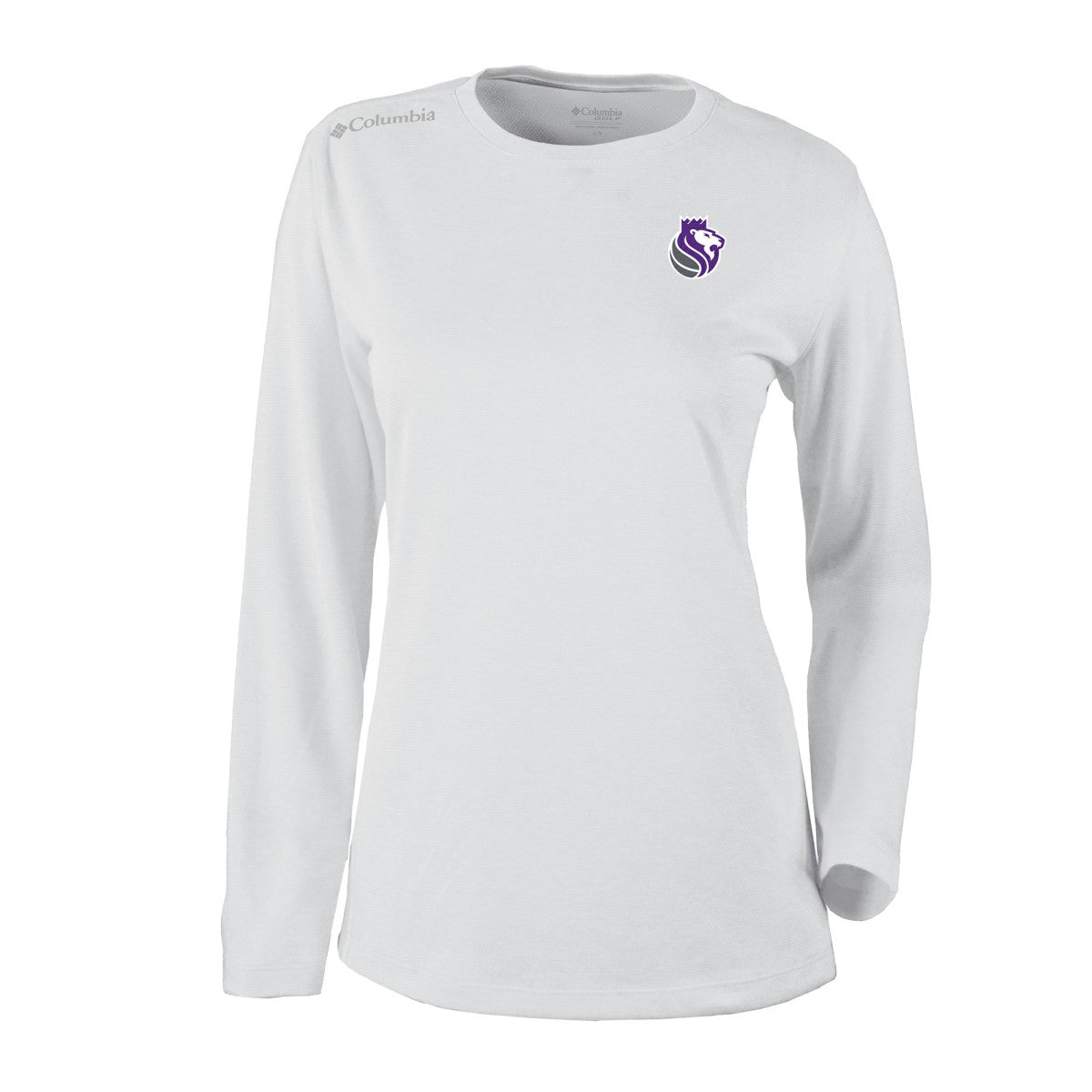 White Sacramento Kings Women's Omni-Wick Shotgun Pullover Top | NBA