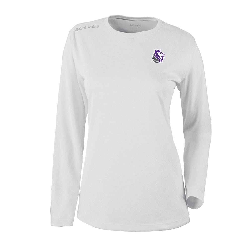 White Sacramento Kings Women's Omni-Wick Shotgun Pullover Top | NBA
