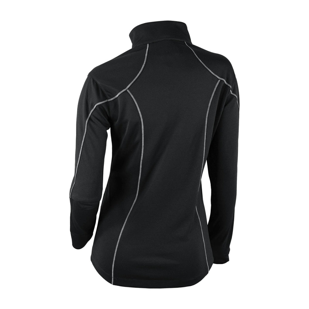 Black Sacramento Kings Women's Omni-Wick Shotgun 2.0 Quarter-Zip Pullover Top | NBA