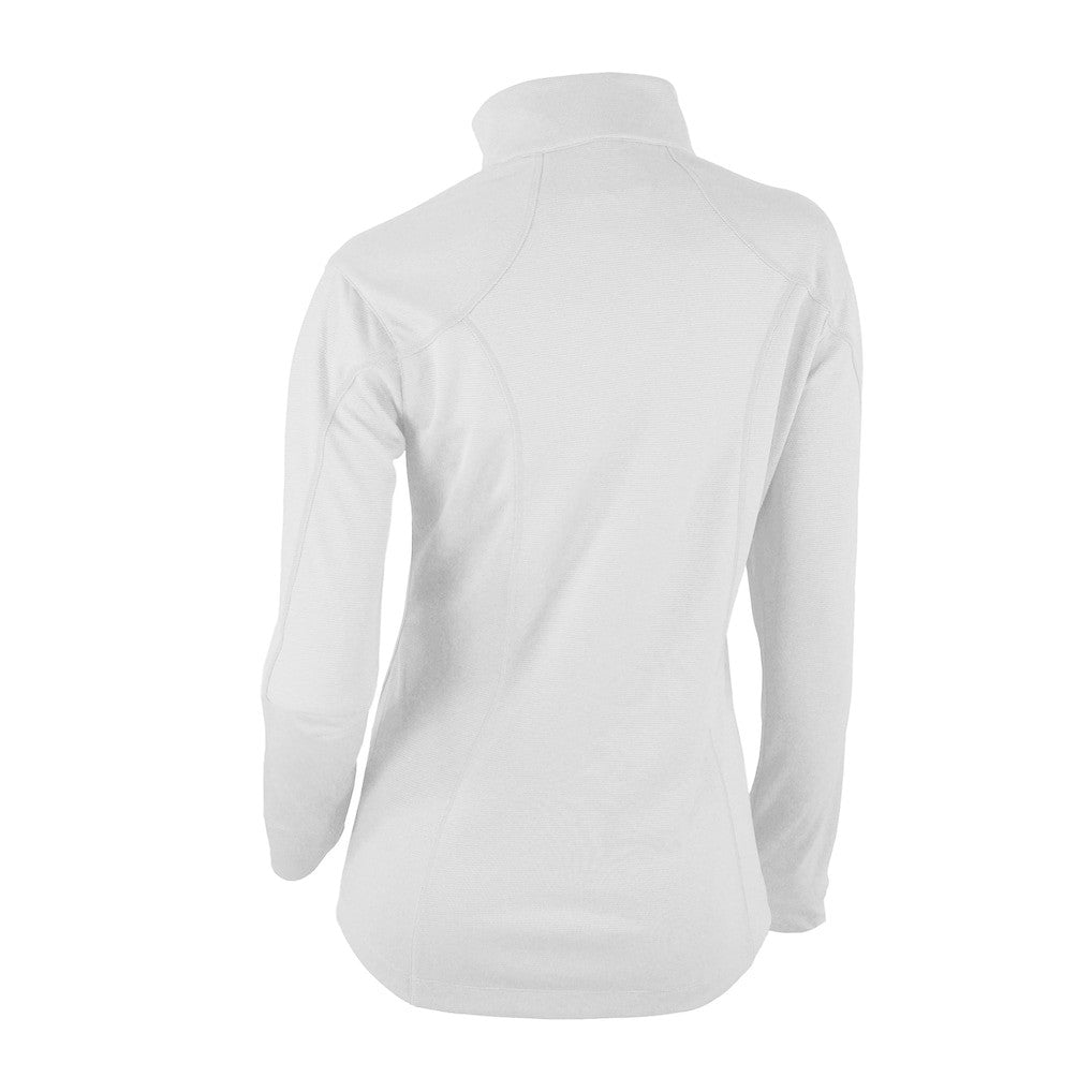 White Atlanta Hawks Women's Omni-Wick Shotgun 2.0 Quarter-Zip Pullover Top | NBA