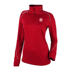 Red Atlanta Hawks Women's Omni-Wick Shotgun 2.0 Quarter-Zip Pullover Top | NBA