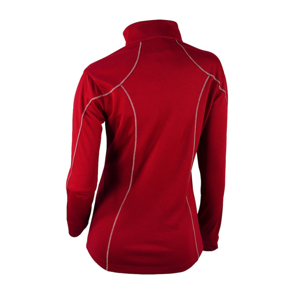 Red Atlanta Hawks Women's Omni-Wick Shotgun 2.0 Quarter-Zip Pullover Top | NBA