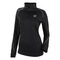Black Brooklyn Nets Women's Omni-Wick Shotgun 2.0 Quarter-Zip Pullover Top | NBA