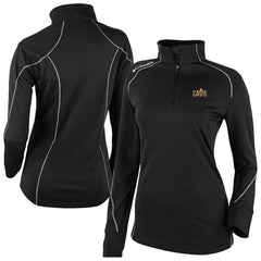 Black Cleveland Cavaliers Women's Omni-Wick Shotgun 2.0 Quarter-Zip Pullover Top sale | NBA