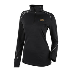 Black Cleveland Cavaliers Women's Omni-Wick Shotgun 2.0 Quarter-Zip Pullover Top sale | NBA