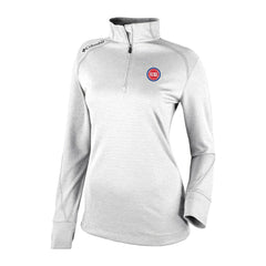 White Detroit Pistons Women's Omni-Wick Shotgun 2.0 Quarter-Zip Pullover Top sale | NBA