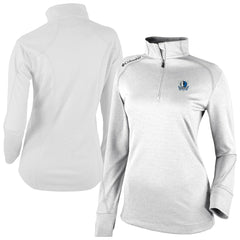 White Dallas Mavericks Women's Omni-Wick Shotgun 2.0 Quarter-Zip Pullover Top sale | NBA