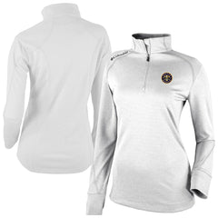 White Denver Nuggets Women's Omni-Wick Shotgun 2.0 Quarter-Zip Pullover Top sale | NBA