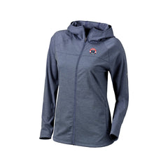 Navy Washington Wizards Women's Omni-Wick Half Shot Full-Zip Hooded Jacket | NBA