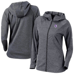 Black Sacramento Kings Women's Omni-Wick Half Shot Full-Zip Hooded Jacket | NBA