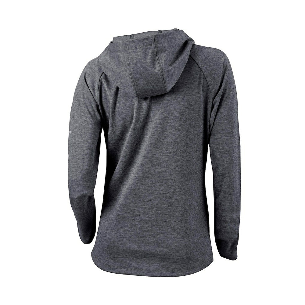 Black Brooklyn Nets Women's Omni-Wick Half Shot Full-Zip Hooded Jacket | NBA