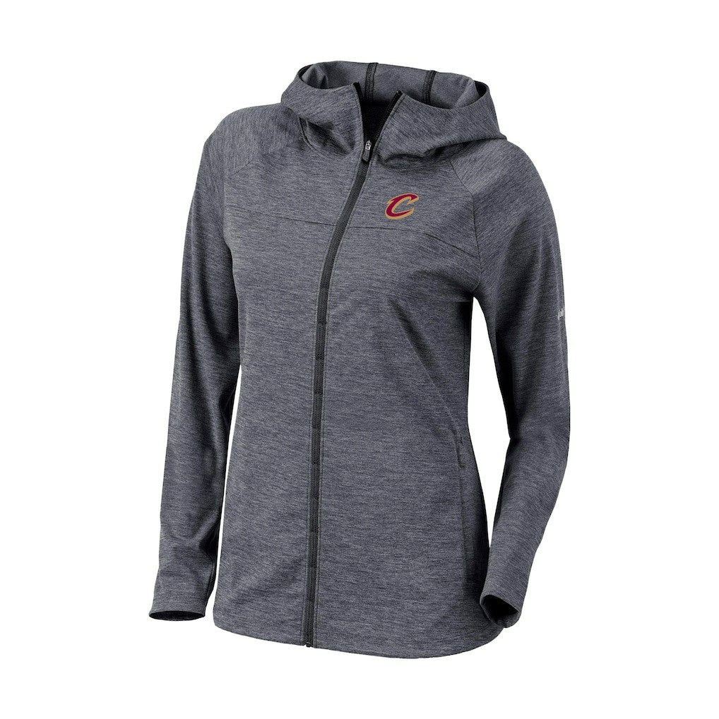 Black Cleveland Cavaliers Women's Omni-Wick Half Shot Full-Zip Hooded Jacket sale | NBA