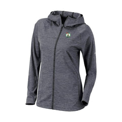 Black Boston Celtics Women's Omni-Wick Half Shot Full-Zip Hooded Jacket | NBA