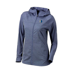 Navy Dallas Mavericks Women's Omni-Wick Half Shot Full-Zip Hooded Jacket sale | NBA