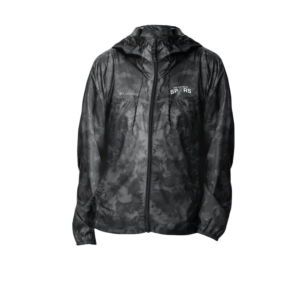 Black San Antonio Spurs Women's Flash Challenger II Omni-Shade Full-Zip Windbreaker Jacket | NBA
