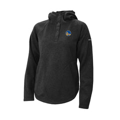 Black Golden State Warriors Women's Sweater Weather Quarter-Snap Hoodie sale | NBA