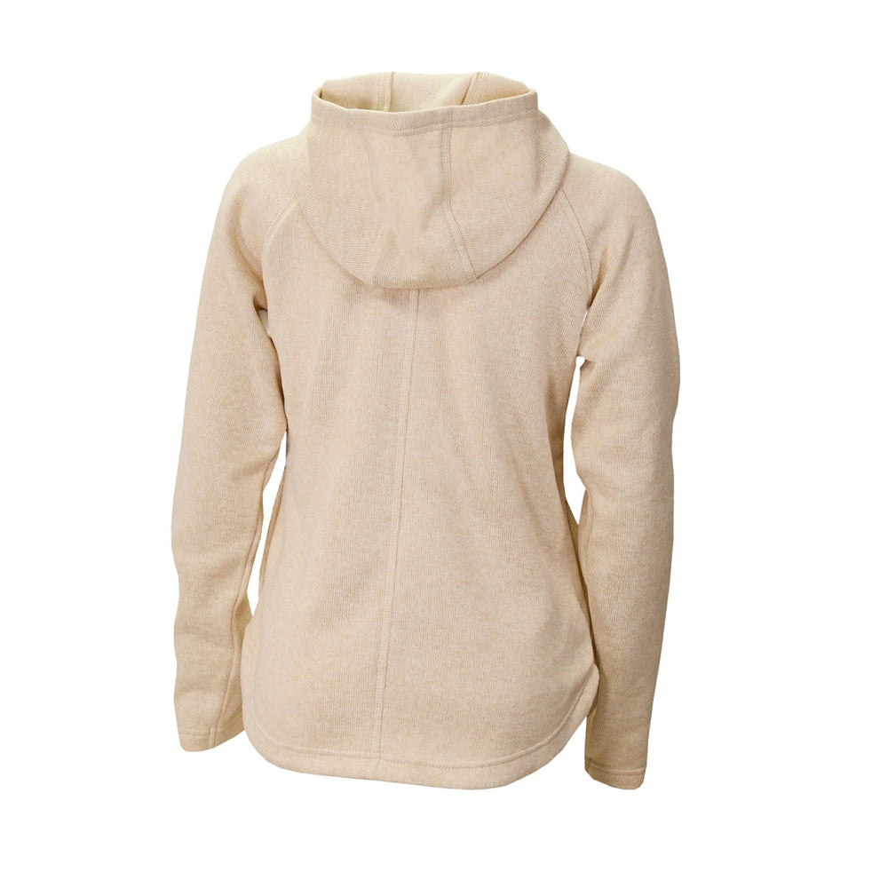 Natural Toronto Raptors Women's Sweater Weather Quarter-Snap Hoodie | NBA