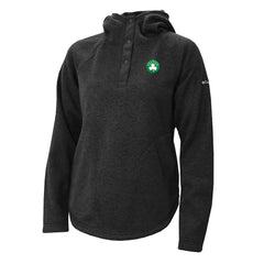 Black Boston Celtics Women's Sweater Weather Quarter-Snap Hoodie | NBA