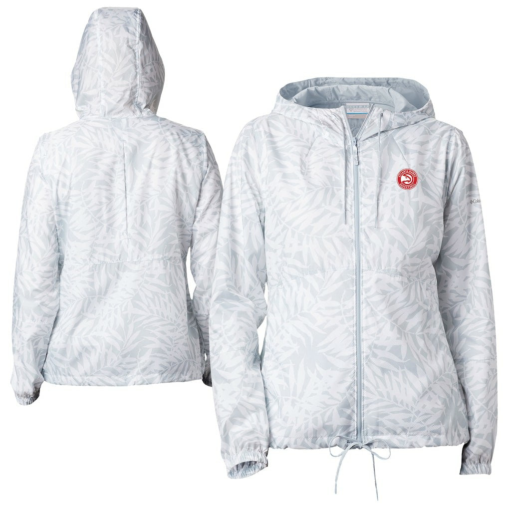 White Atlanta Hawks Women's Flash Forward Windbreaker | NBA