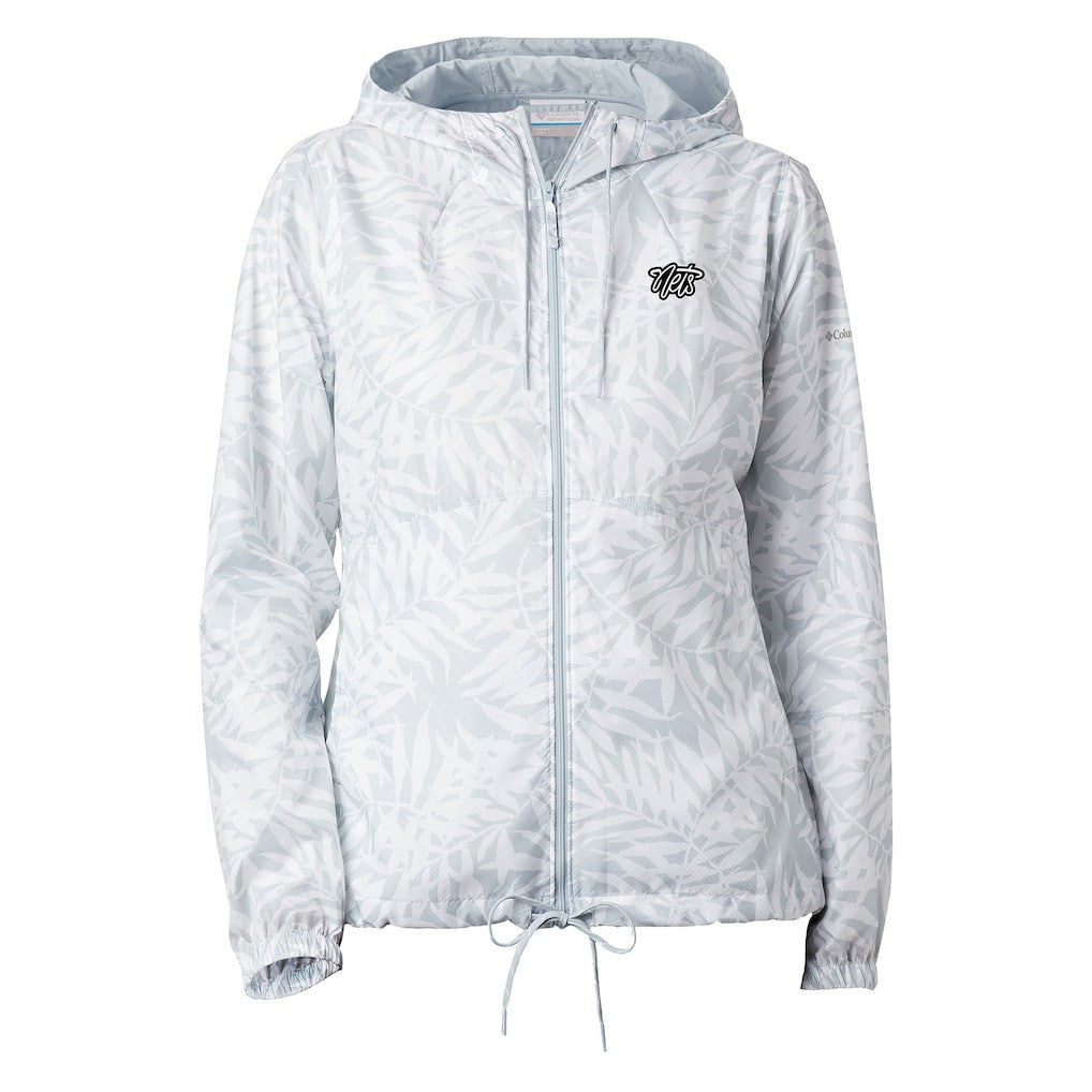 White Brooklyn Nets Women's Flash Forward Windbreaker | NBA