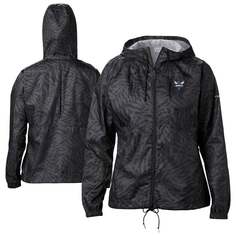 Black Charlotte Hornets Women's Flash Forward Windbreaker | NBA