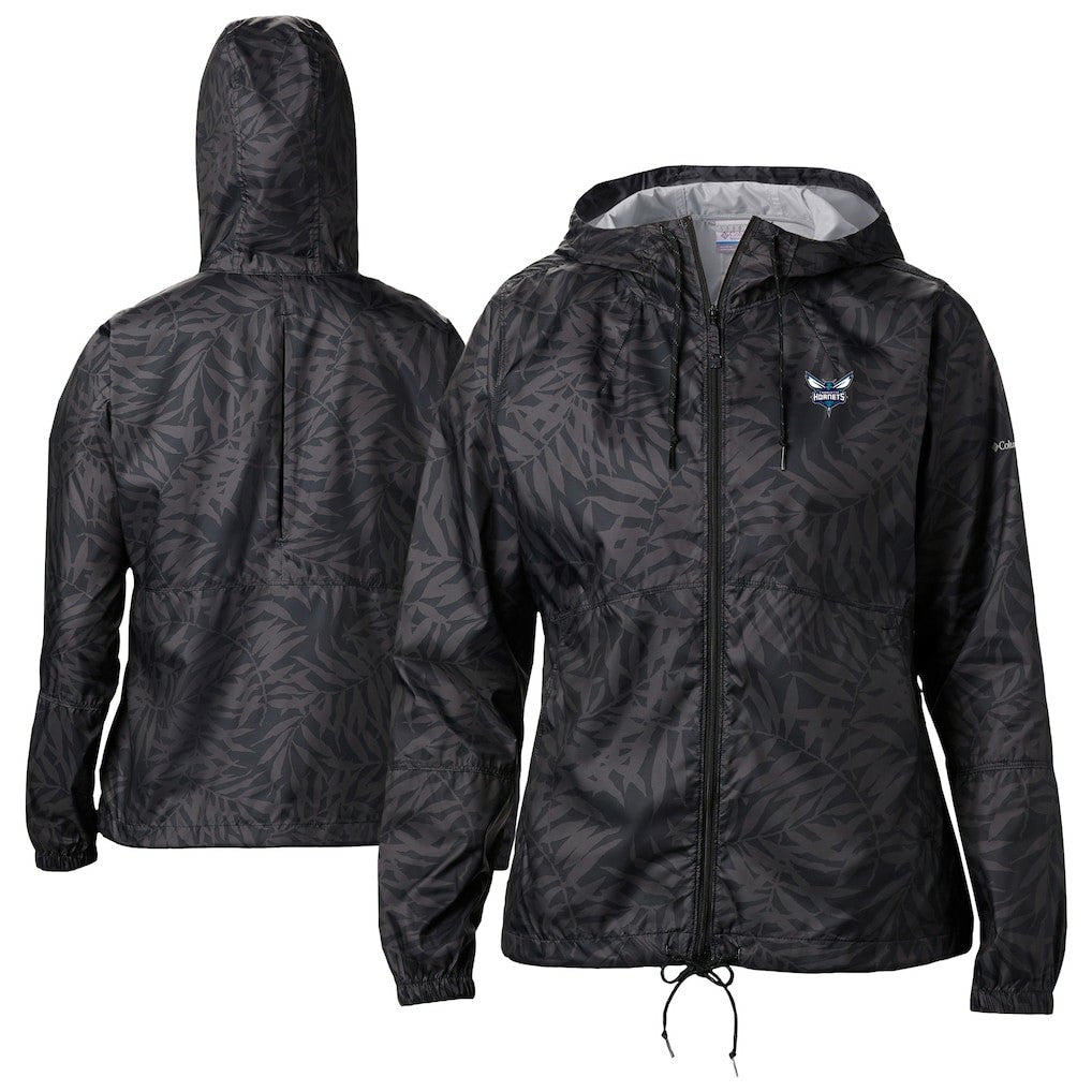 Black Charlotte Hornets Women's Flash Forward Windbreaker | NBA