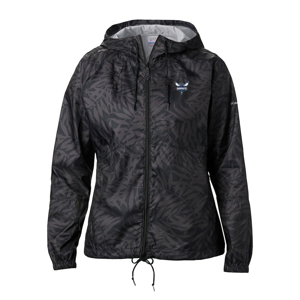 Black Charlotte Hornets Women's Flash Forward Windbreaker | NBA