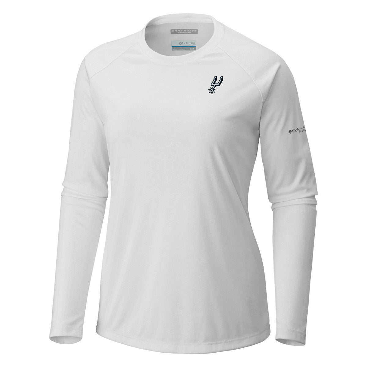 White San Antonio Spurs Women's Tidal Tee II Long Sleeve T-Shirt | NBA
