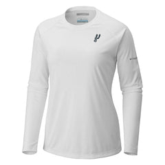 White San Antonio Spurs Women's Tidal Tee II Long Sleeve T-Shirt | NBA
