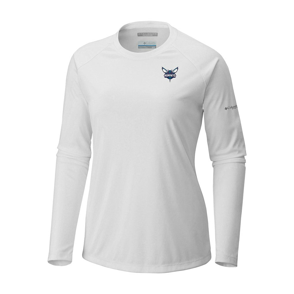 White Charlotte Hornets Women's Tidal Tee II Long Sleeve T-Shirt | NBA