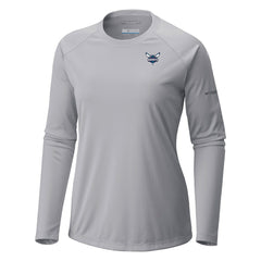 Gray Charlotte Hornets Women's Tidal Tee II Long Sleeve T-Shirt | NBA