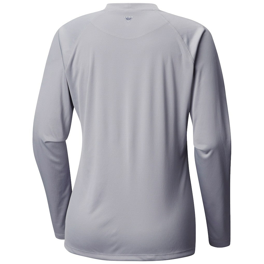 Gray Brooklyn Nets Women's Tidal Tee II Long Sleeve T-Shirt | NBA