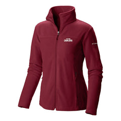Wine Cleveland Cavaliers Women's Give & Go II Fleece Full-Zip Jacket sale | NBA