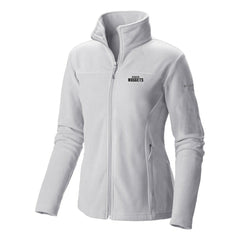White Denver Nuggets Women's Give & Go II Fleece Full-Zip Jacket sale | NBA