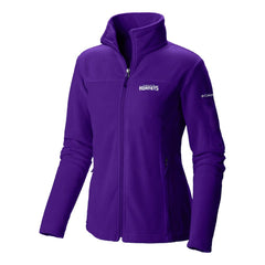 Purple Charlotte Hornets Women's Give & Go II Fleece Full-Zip Jacket | NBA