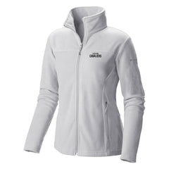White Cleveland Cavaliers Women's Give & Go II Fleece Full-Zip Jacket sale | NBA