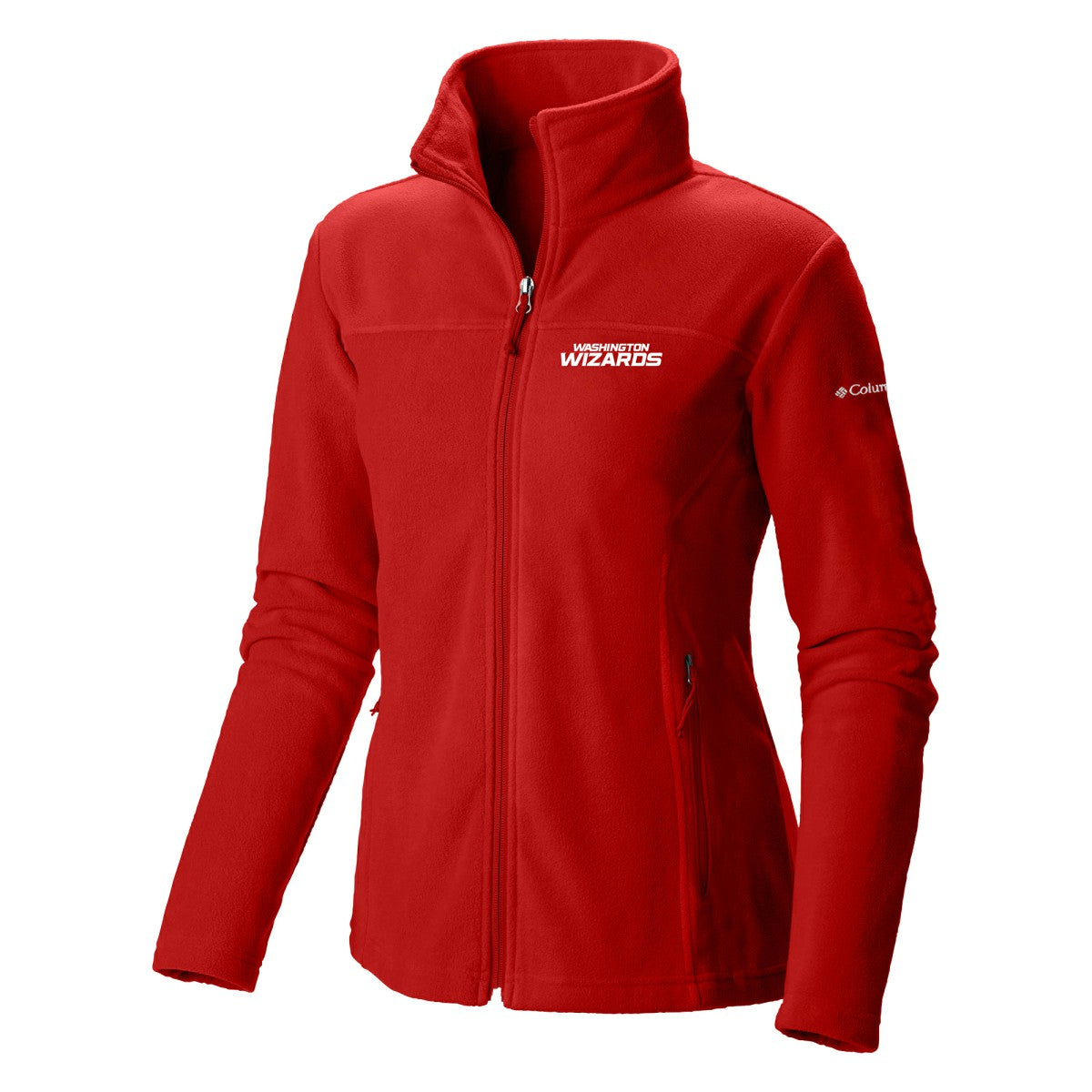 Red Washington Wizards Women's Give & Go II Fleece Full-Zip Jacket | NBA