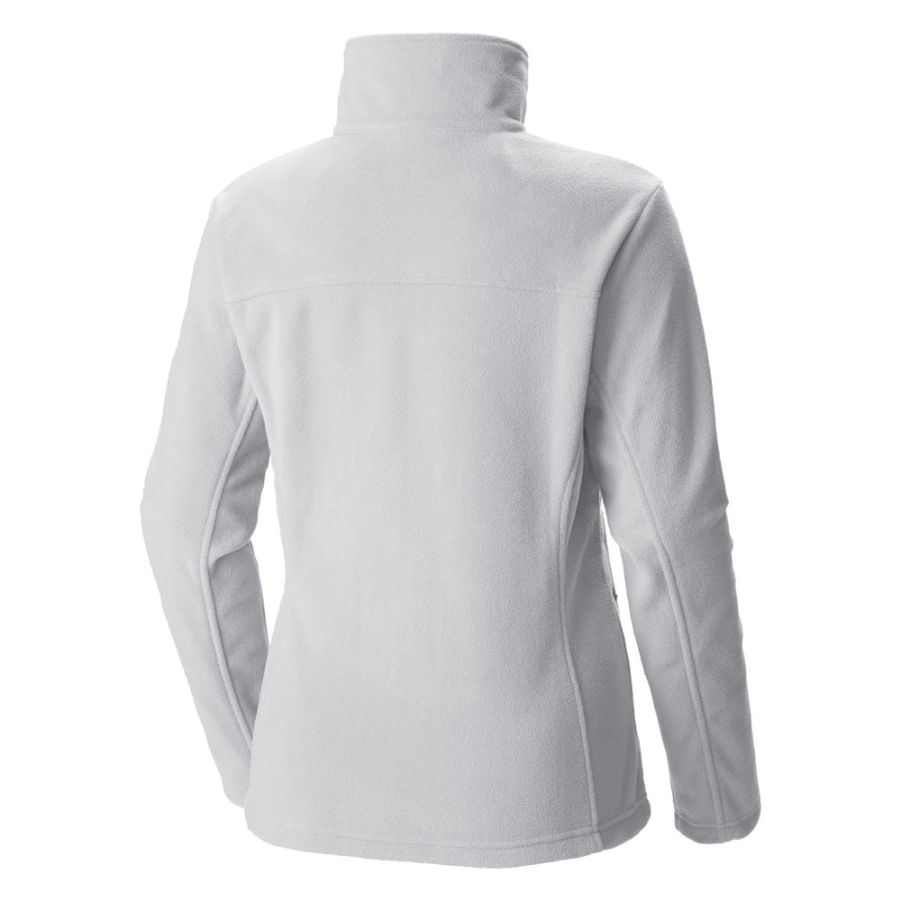 White Toronto Raptors Women's Give & Go II Fleece Full-Zip Jacket | NBA