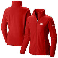 Red Atlanta Hawks Women's Give & Go II Fleece Full-Zip Jacket | NBA