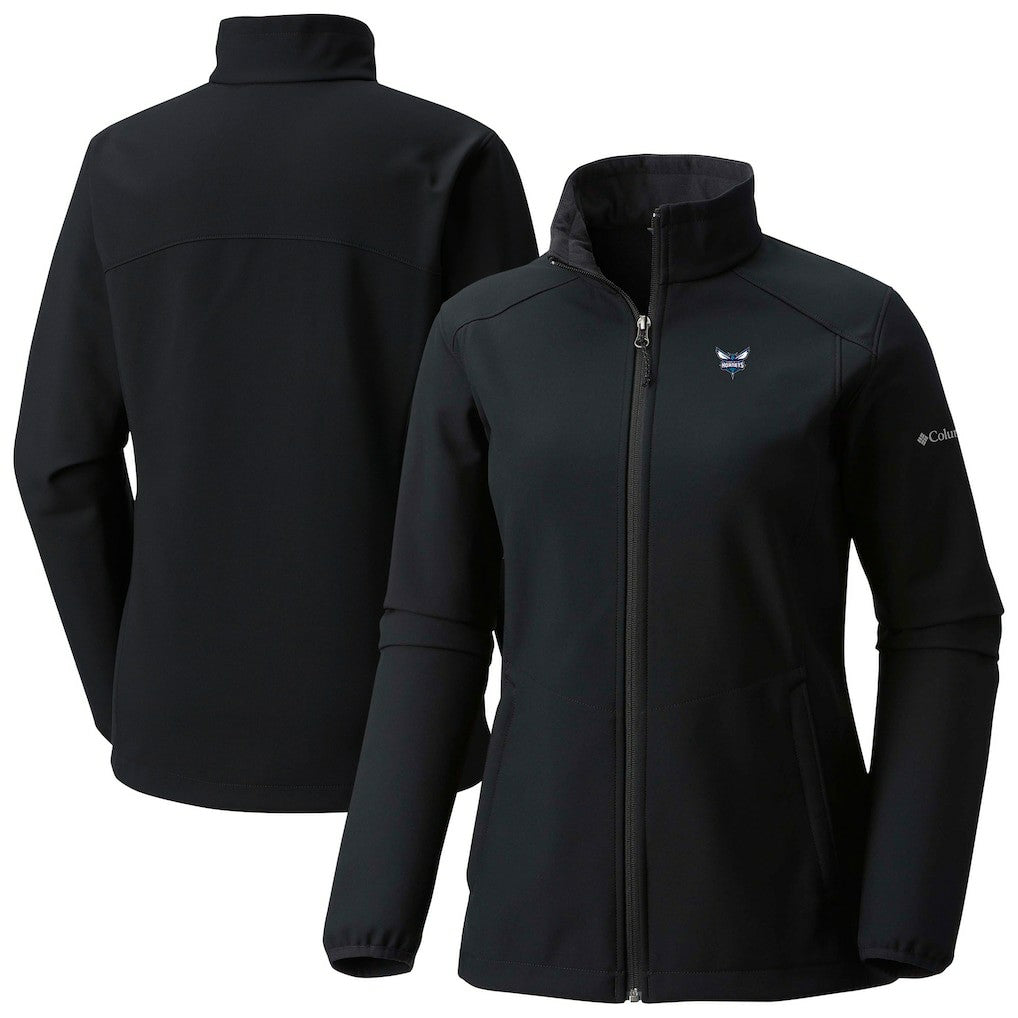 Black Charlotte Hornets Women's Kruser Ridge III Softshell Jacket | NBA