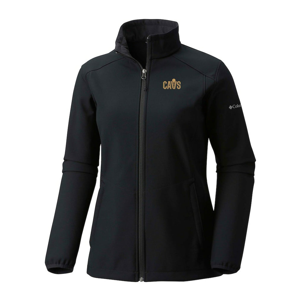 Black Cleveland Cavaliers Women's Kruser Ridge III Softshell Jacket sale | NBA