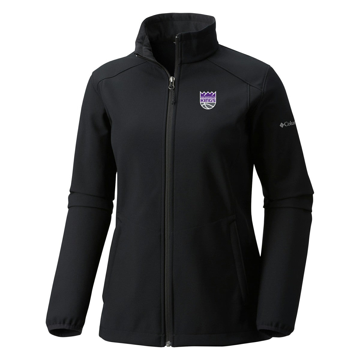 Black Sacramento Kings Women's Kruser Ridge III Softshell Jacket | NBA