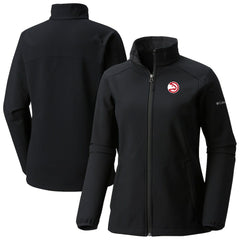 Black Atlanta Hawks Women's Kruser Ridge III Softshell Jacket | NBA