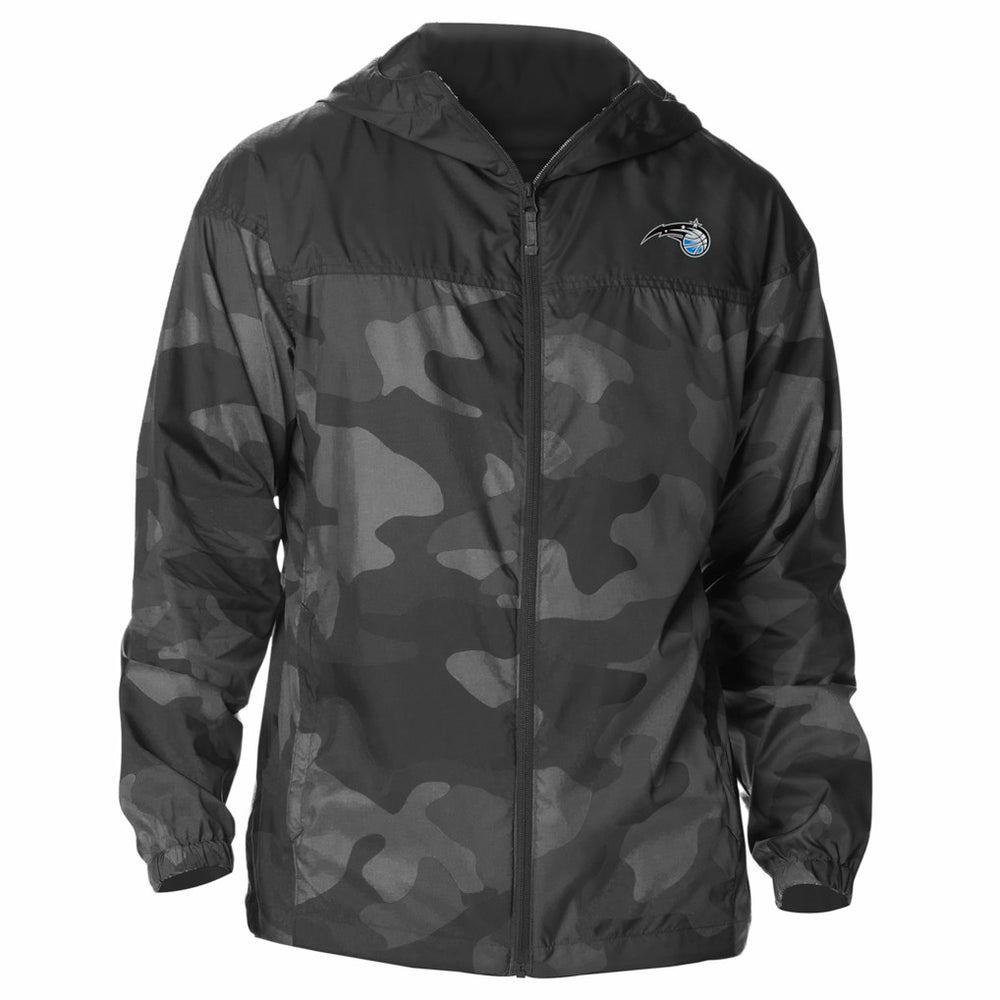 Black Orlando Magic Flash Challenger Windbreaker Jacket | NBA
