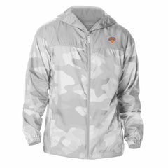 Gray New York Knicks Flash Challenger Windbreaker Jacket | NBA