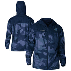 Navy Minnesota Timberwolves Flash Challenger Windbreaker Jacket | NBA