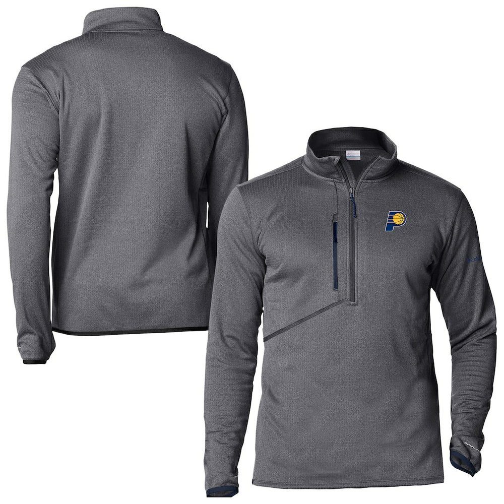 Navy Indiana Pacers Park View Fleece Half-Zip Top | NBA