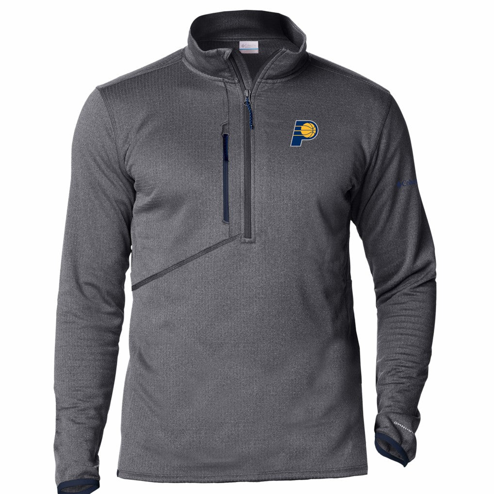 Navy Indiana Pacers Park View Fleece Half-Zip Top | NBA