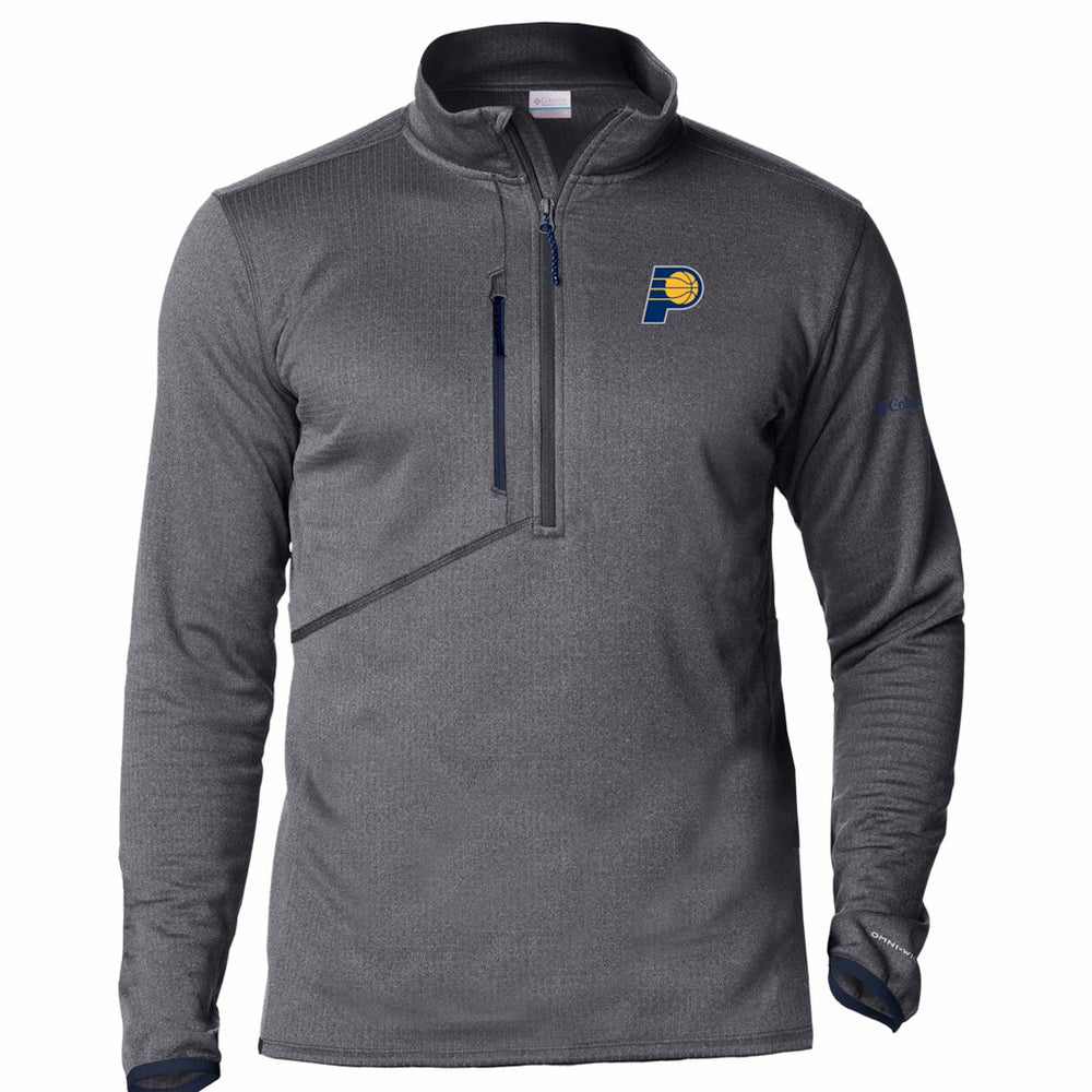 Navy Indiana Pacers Park View Fleece Half-Zip Top | NBA